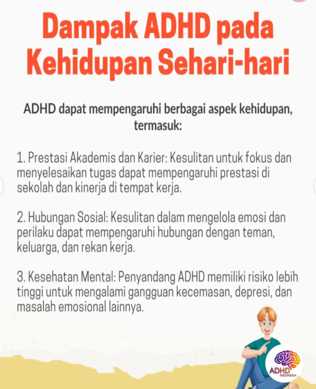 ADHD dan Hubungan Sosial Anak di Lingkungan Sekolah di Kabupaten Kudus