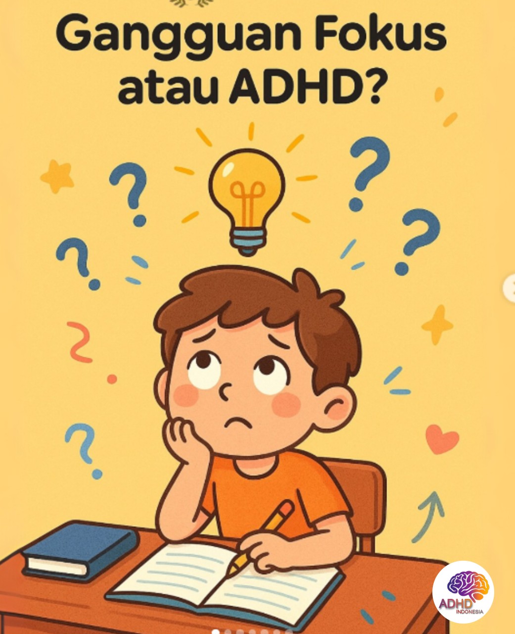 ADHD dan Kesulitan Fokus Anak: Edukasi untuk Keluarga di Kabupaten Kudus