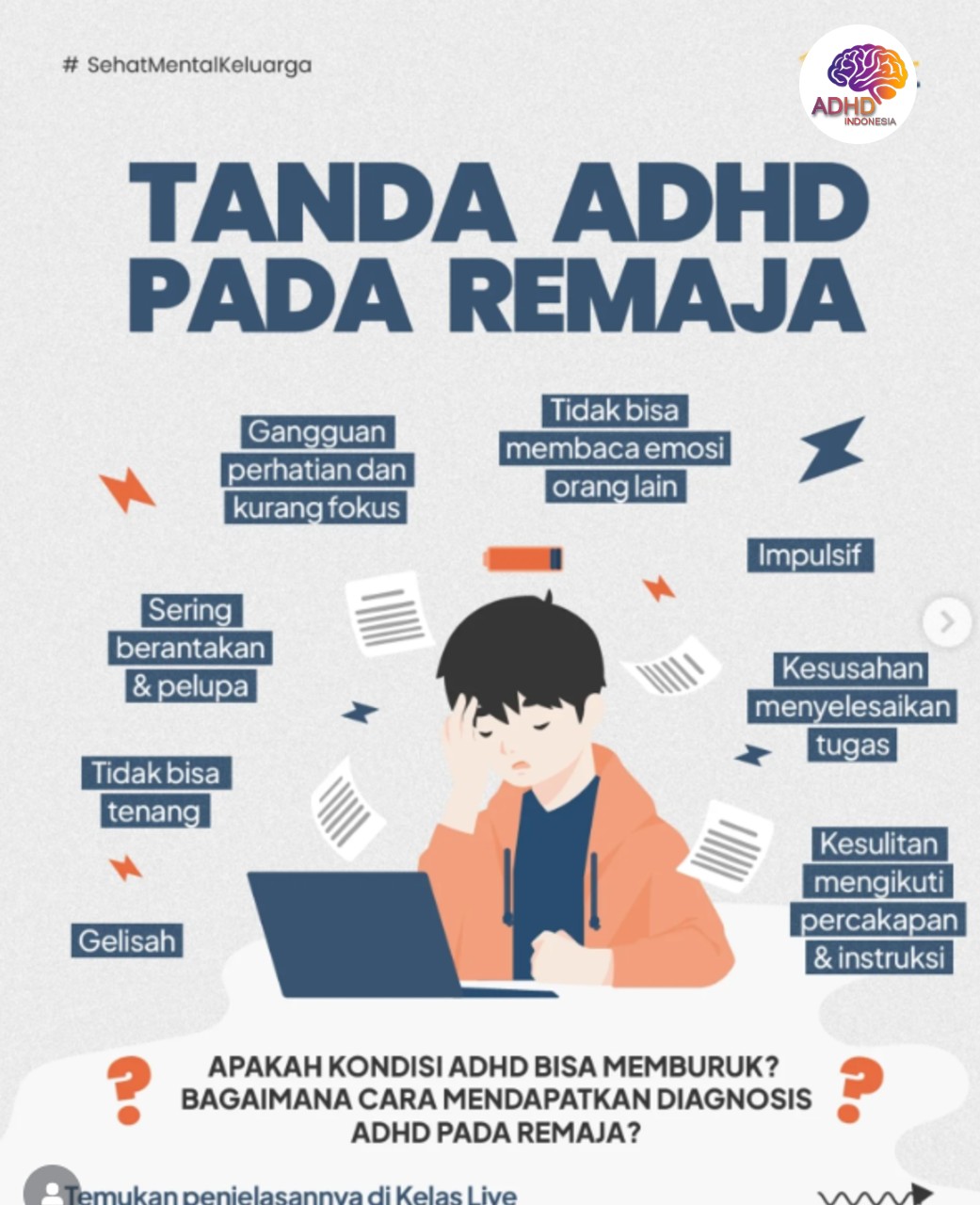 Screening ADHD Non-Diagnostik: Edukasi Awal bagi Orang Tua di Kabupaten Kudus